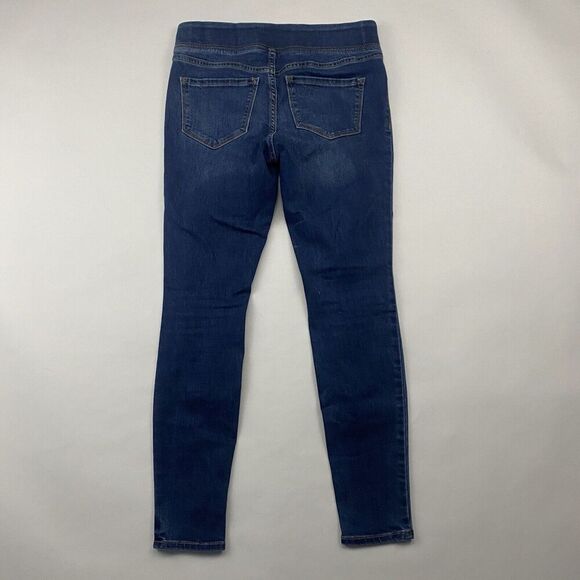 Old Navy Rockstar Super Skinny Jeggings Denim Blue Jeans Mid-Rise Stretch 4P - Picture 9 of 10